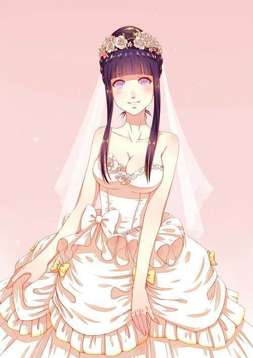 我要日向雏田的婚纱照!