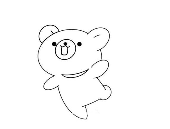 可爱的小熊头像简笔画小熊的画法可爱可爱小熊画法棕色毛绒玩具小熊简