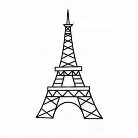 画法国的标志性建筑物简笔画法国巴黎铁塔简笔画法国埃菲尔铁塔怎么画