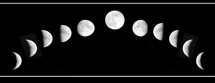 月亮从初一到十五的变化简笔画