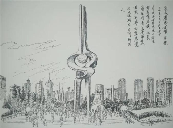 济南黄河大桥简笔画