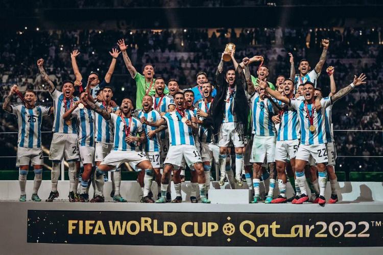 阿根廷国家足球队夺冠壁纸