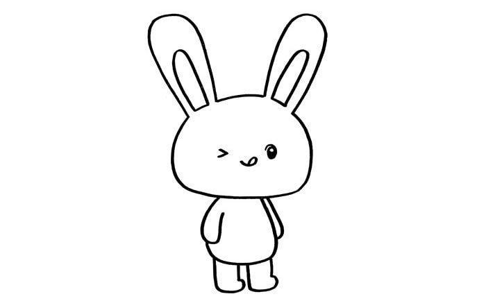 兔子图片大全简笔画卡通