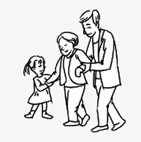 大全怎么画大人牵小孩的图片妈妈和孩子牵手的大人牵着小孩的简笔画