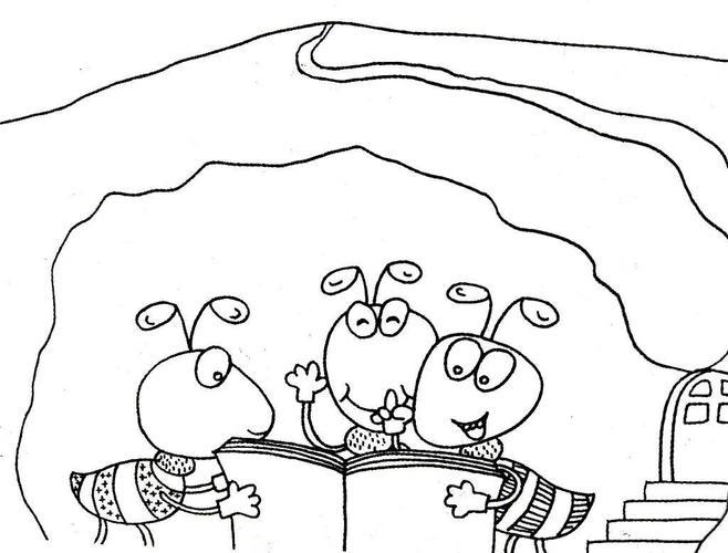 小蚂蚁的简笔画怎么画蚂蚁的简笔画