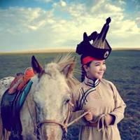 蒙古女生头像图片
