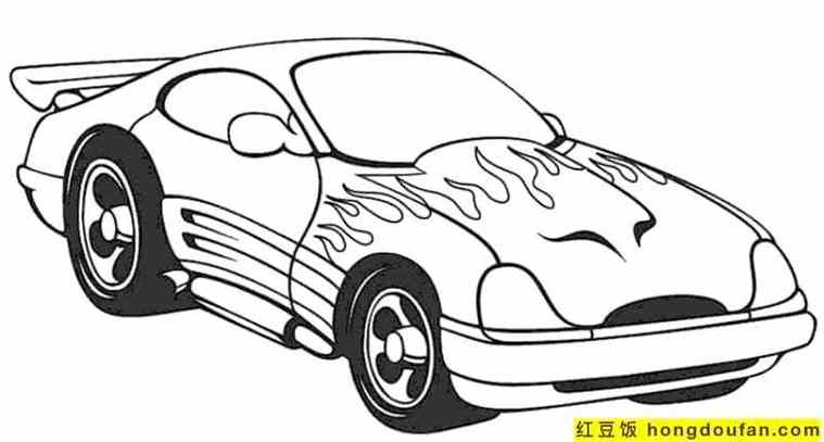 有哪些看一次就能学会的小汽车简笔画?