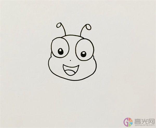大全蚂蚁简笔画画法步骤卡通蚂蚁简笔画简单小蚂蚁简笔画画法可爱